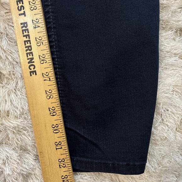 Silver Suki Mid Slim Boot Jeans Stretch 28 L33 Embellished Pockets Western Denim - Picture 7 of 13